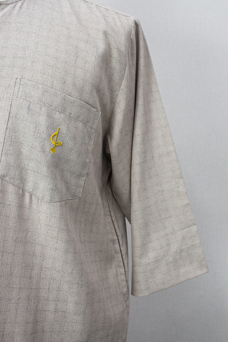 Farhan V2 Kurta Men, Nude