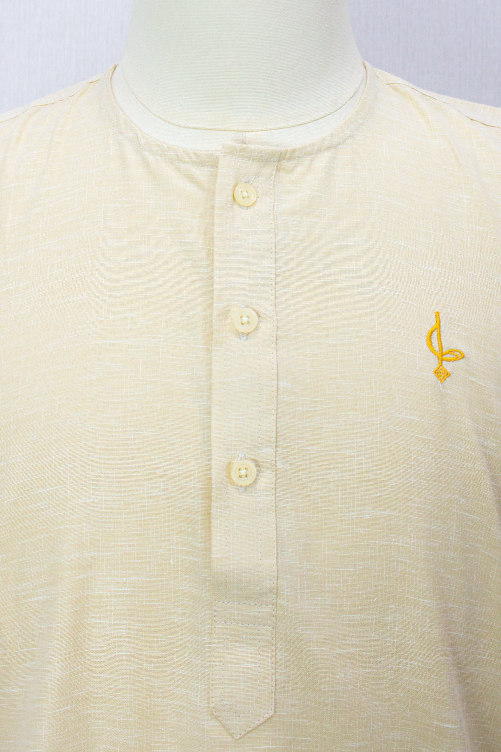 Farhan Kurta - Beige 3/4