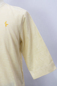 Farhan Kurta - Beige 3/4