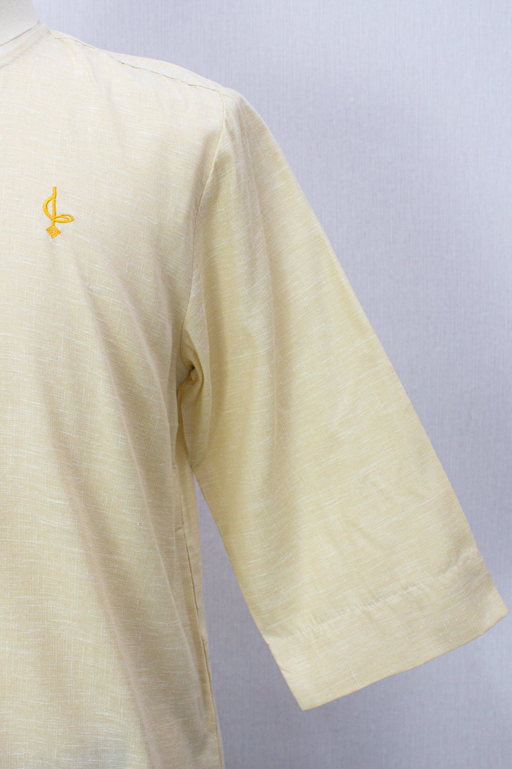 Farhan Kurta - Beige 3/4