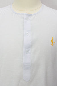 Farhan Kurta - White 3/4