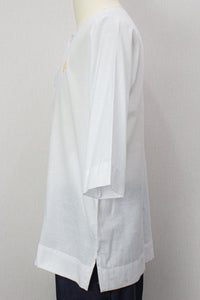 Farhan Kurta - White 3/4