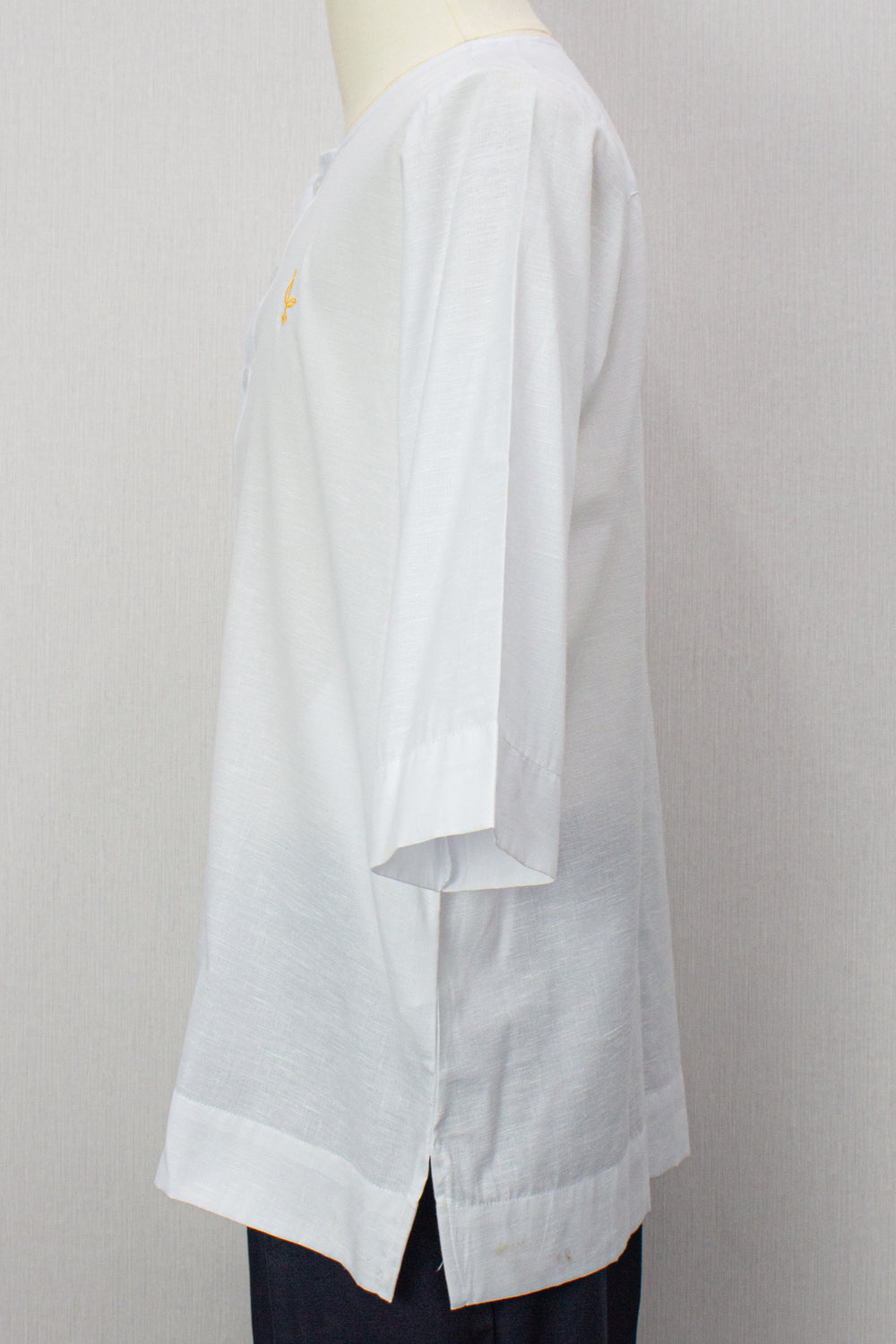 Farhan Kurta - White 3/4