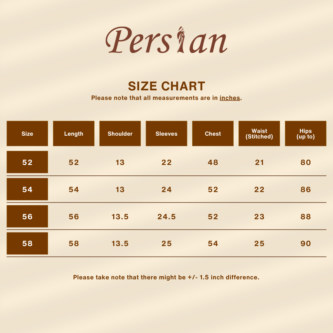 Goldar Kaftan - Brown