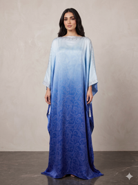 Ombre Kaftan - Blue