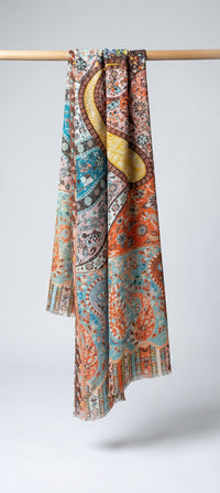 Paris Shawl - Turquoise