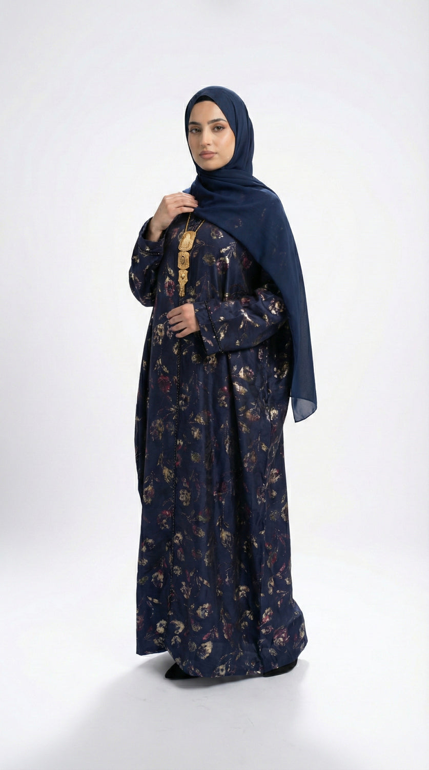 Goldar Kaftan - Navy