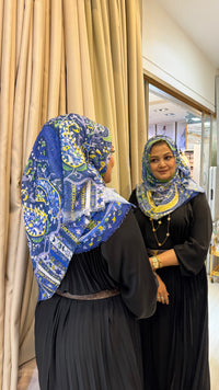 Paris Shawl - Royal Blue