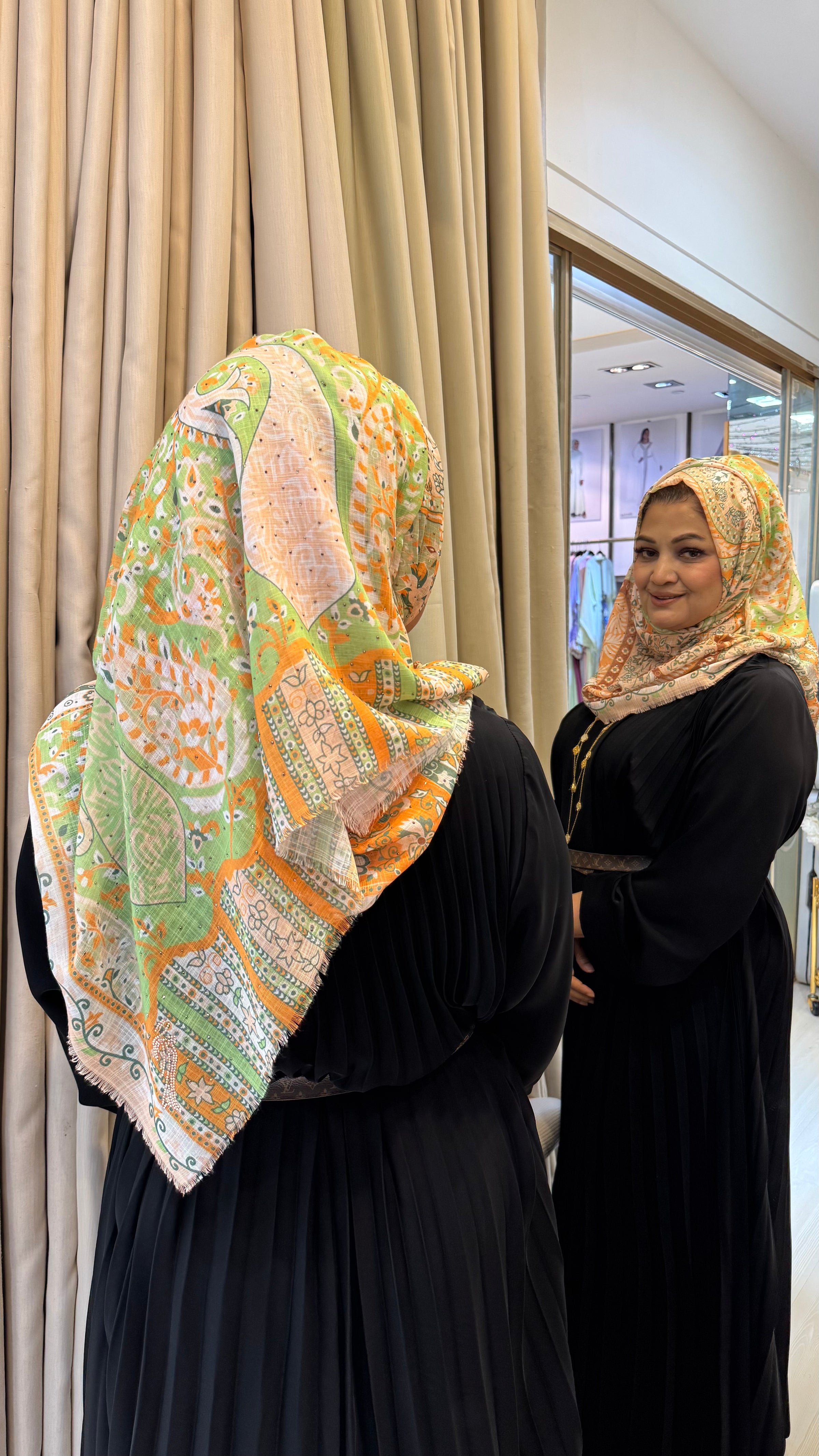 Paris Shawl - Mint Green