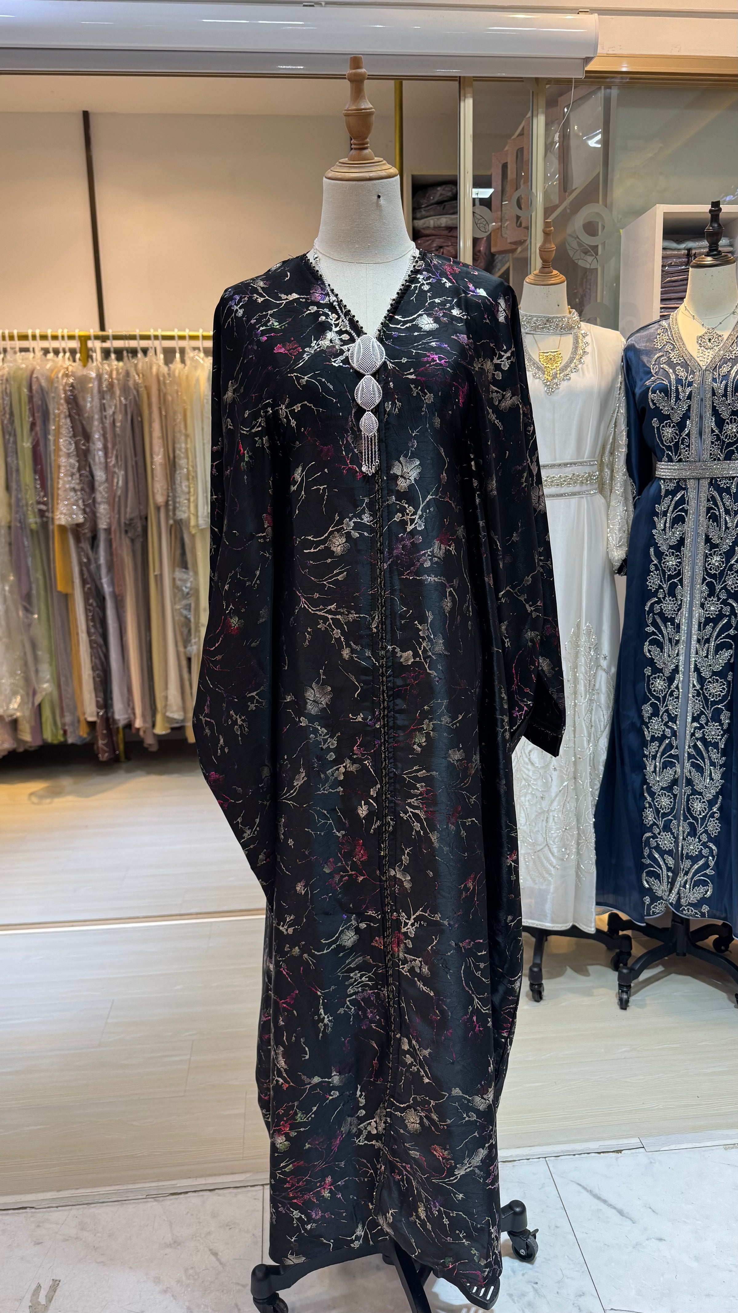 Goldar Kaftan - Black