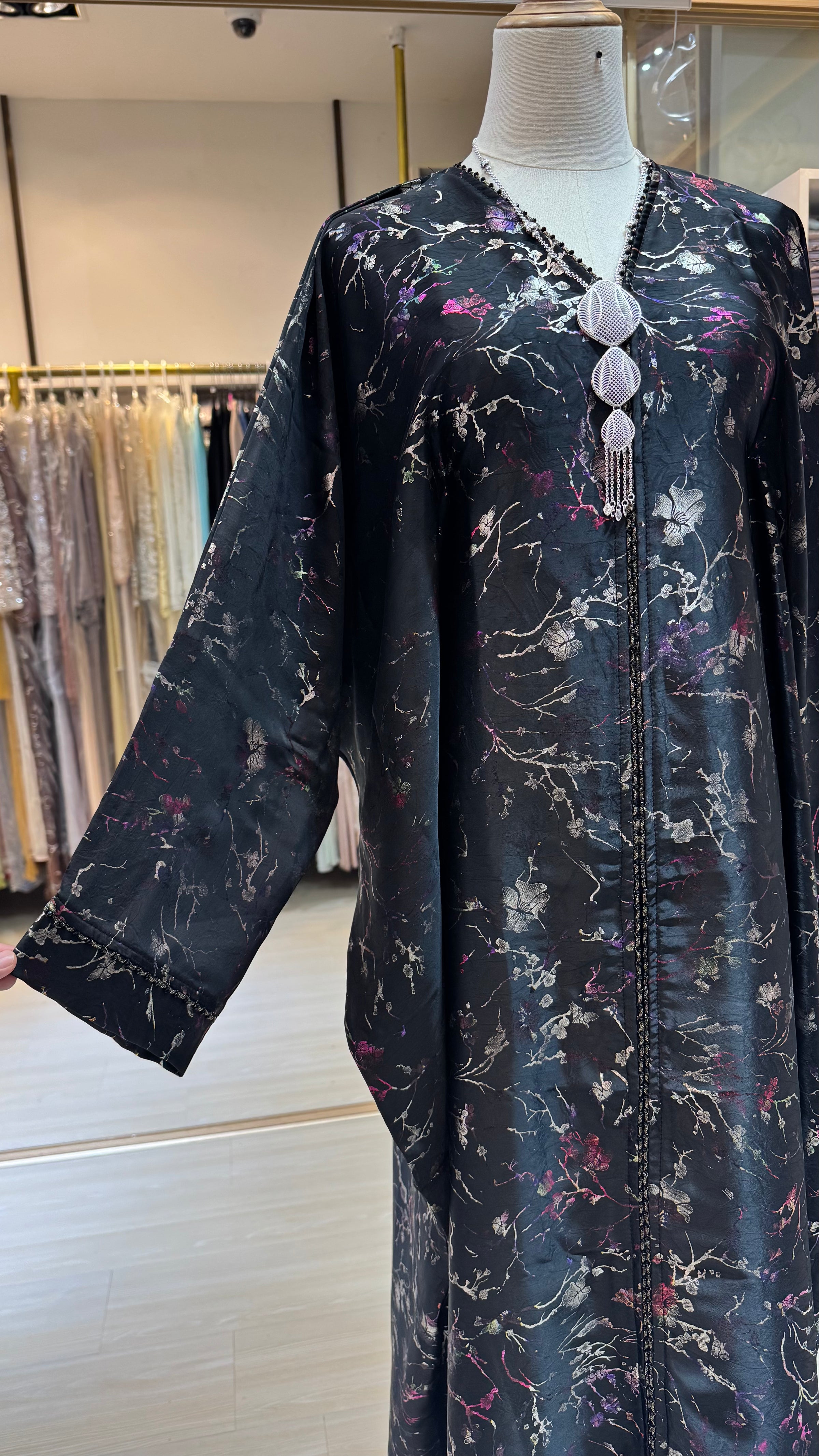 Goldar Kaftan - Black