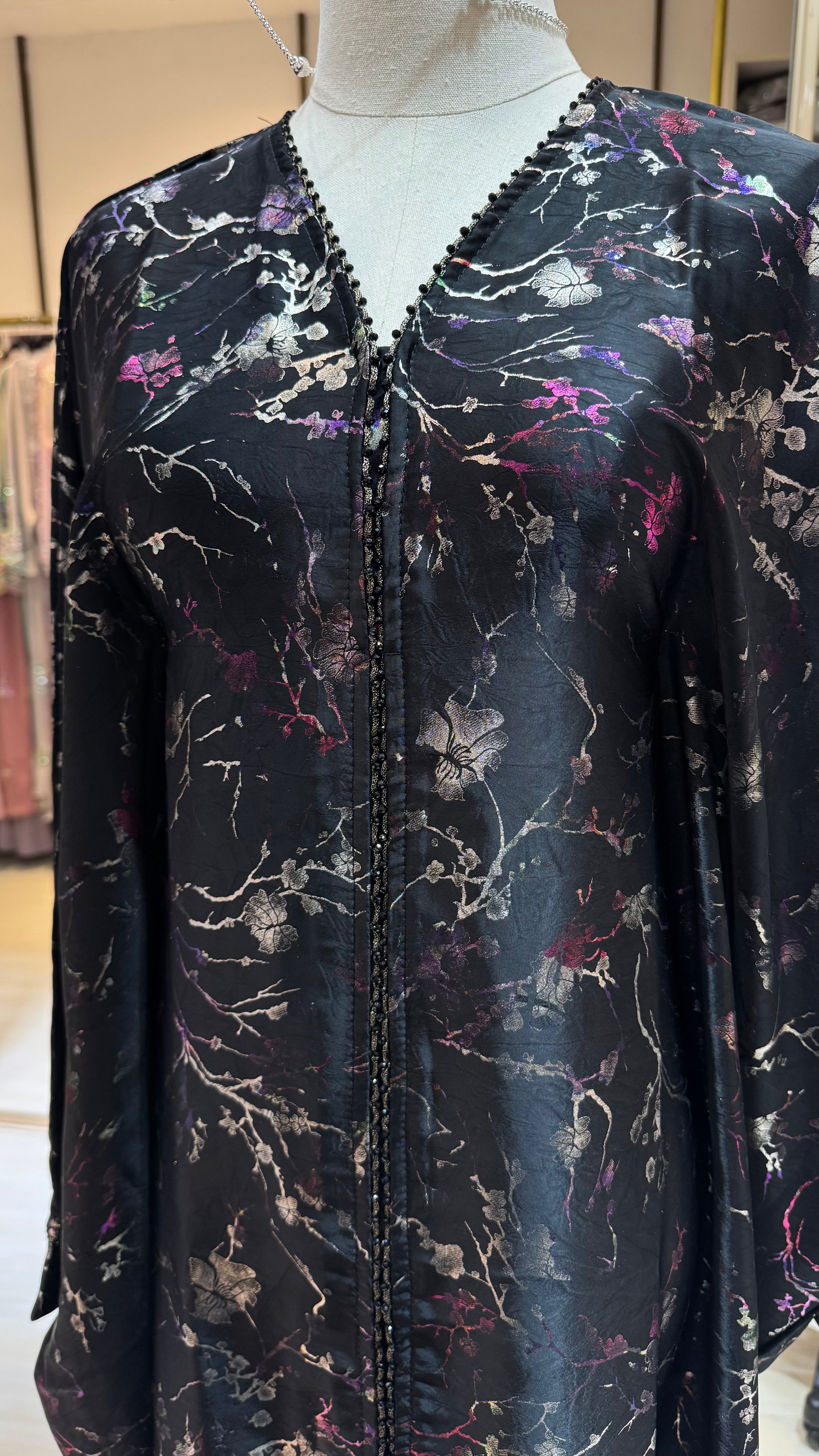 Goldar Kaftan - Black