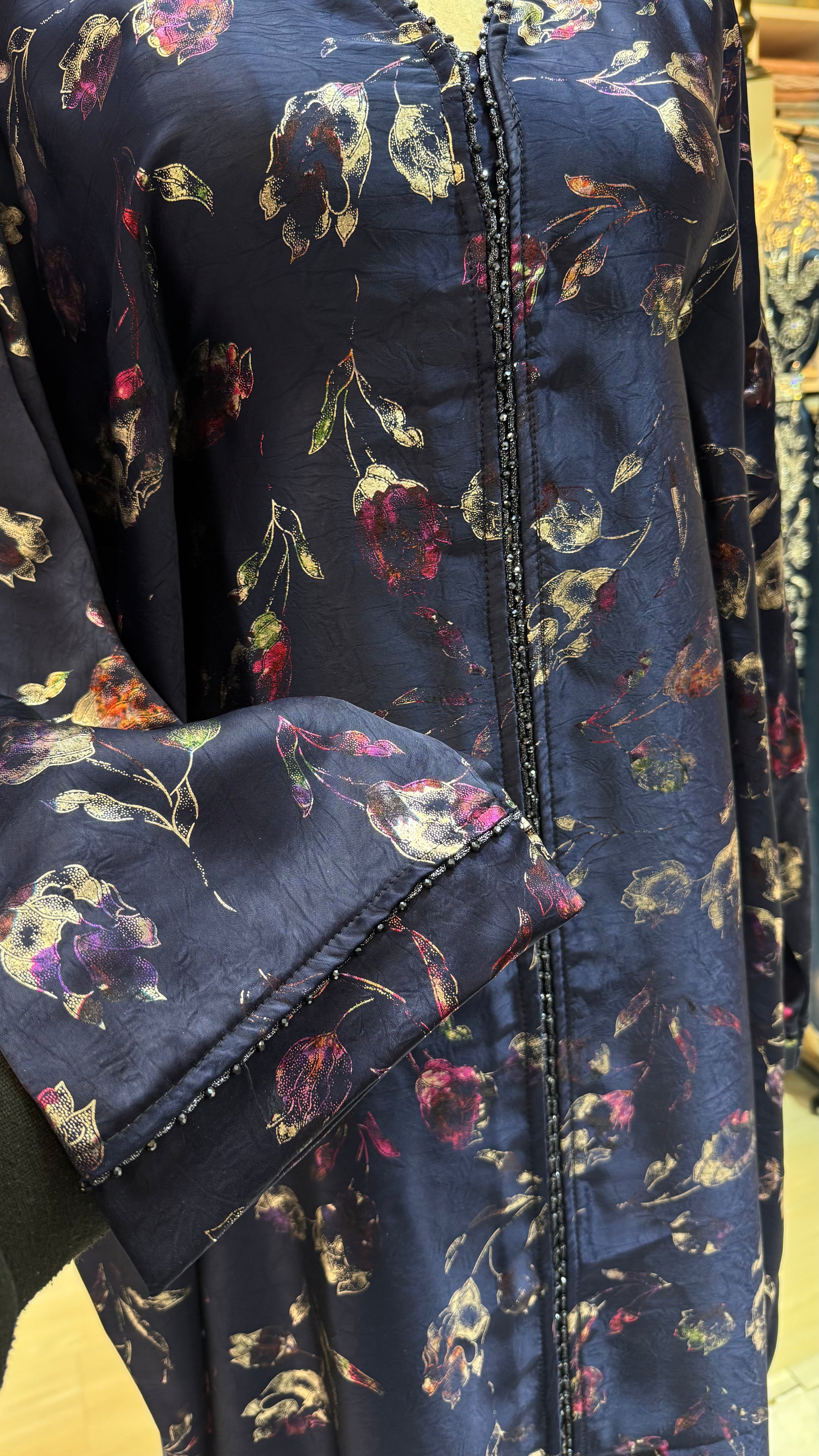 Goldar Kaftan - Navy