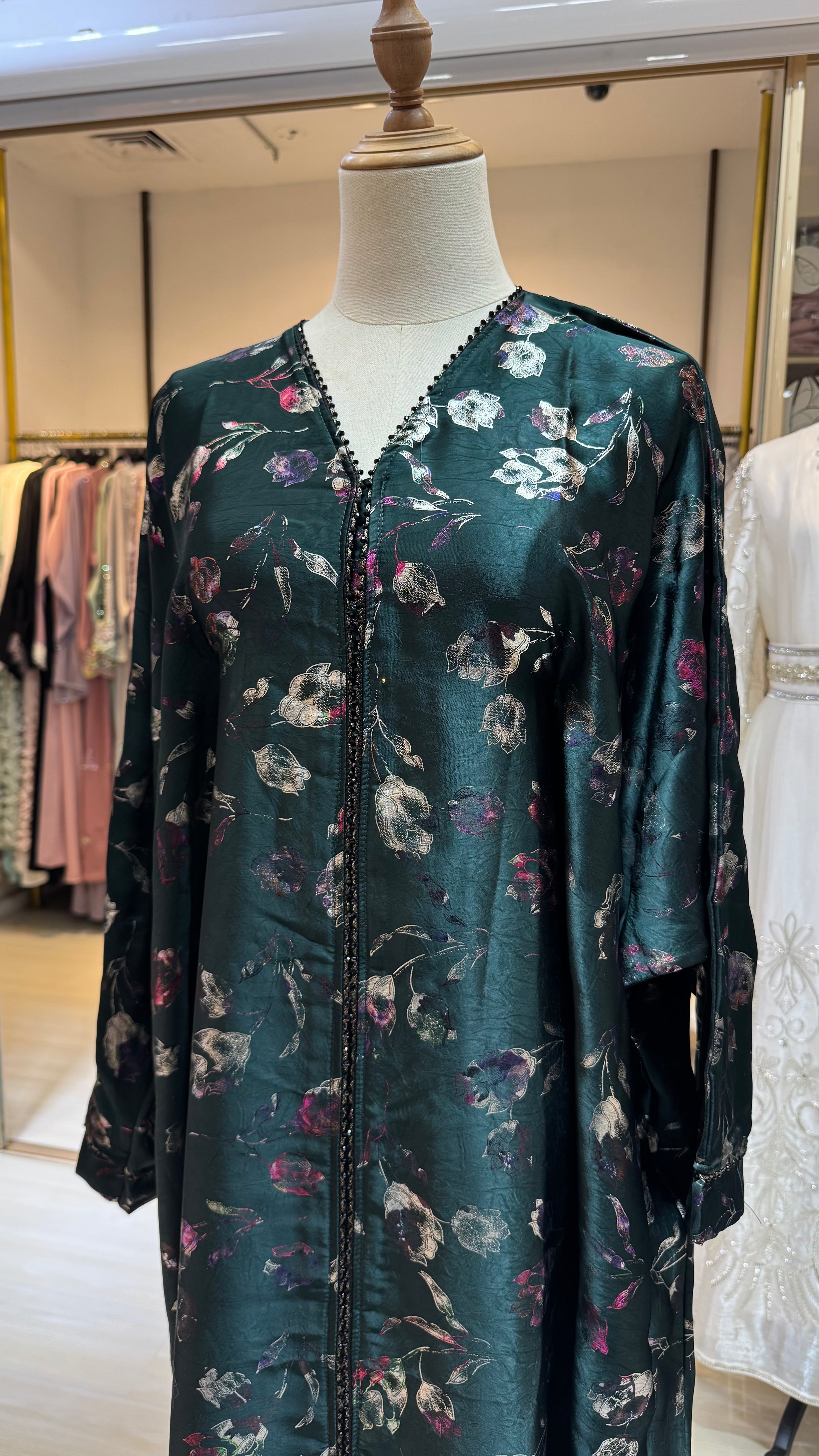 Goldar Kaftan - Emerald
