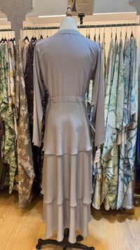 June Tier Abaya - Grey
