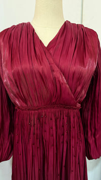Santorini Dress - Maroon