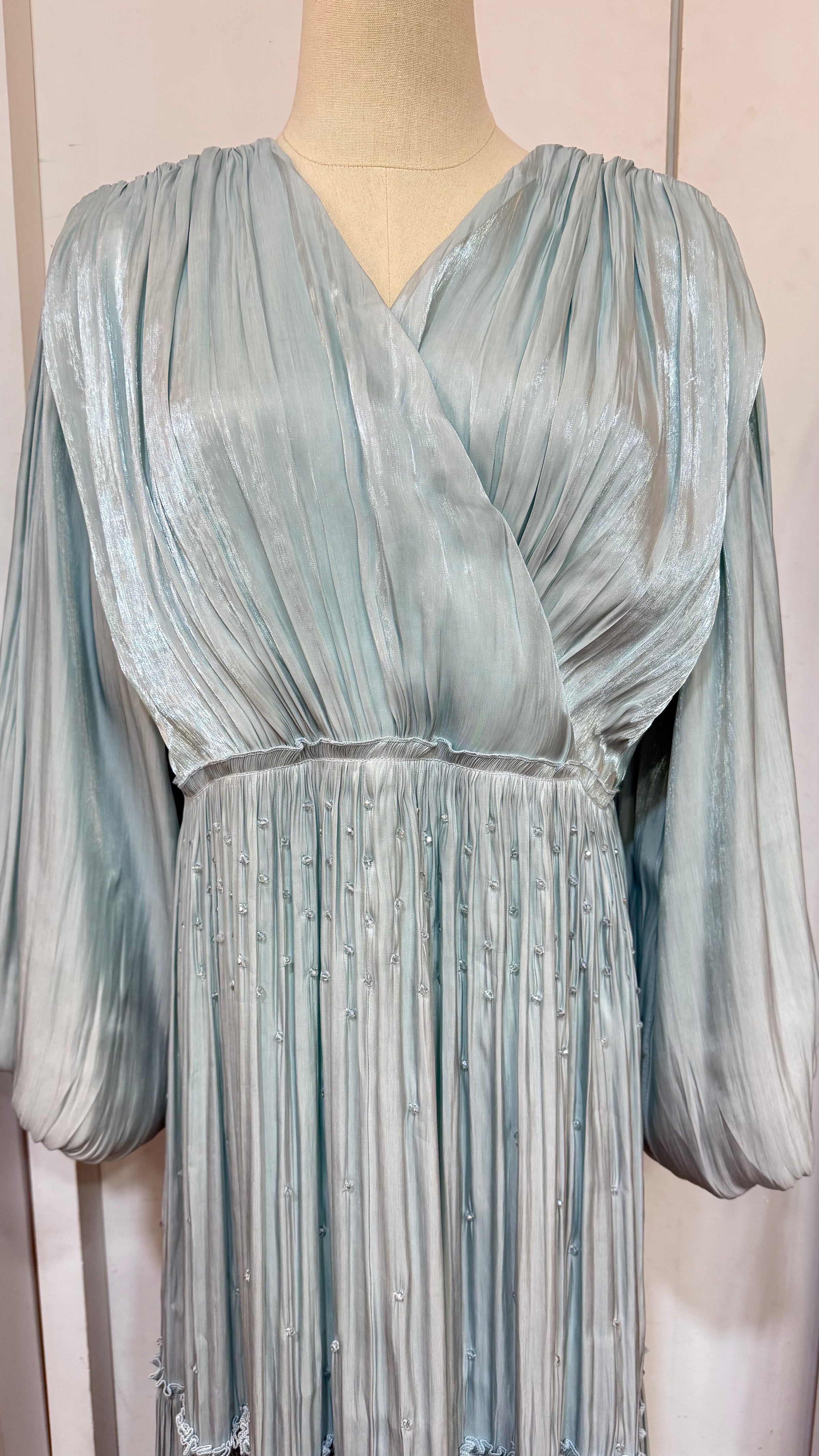 Santorini Dress - Ice Blue