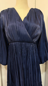 Santorini Dress - Navy Blue