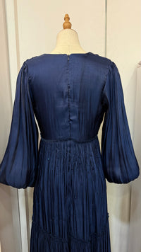 Santorini Dress - Navy Blue