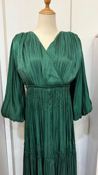 Santorini Dress - Emerald Green