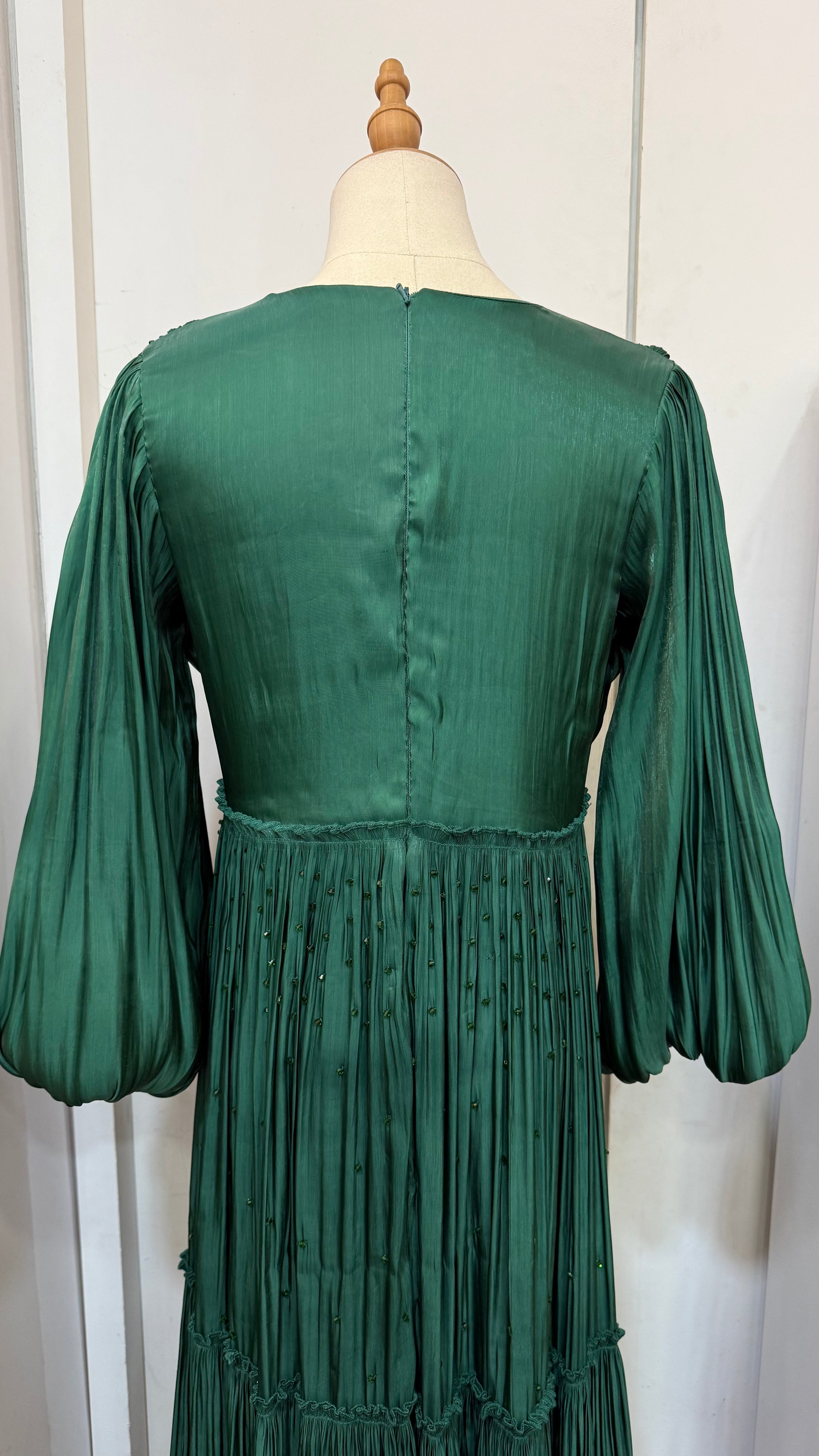 Santorini Dress - Emerald Green