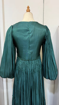 Santorini Dress - Forest Green