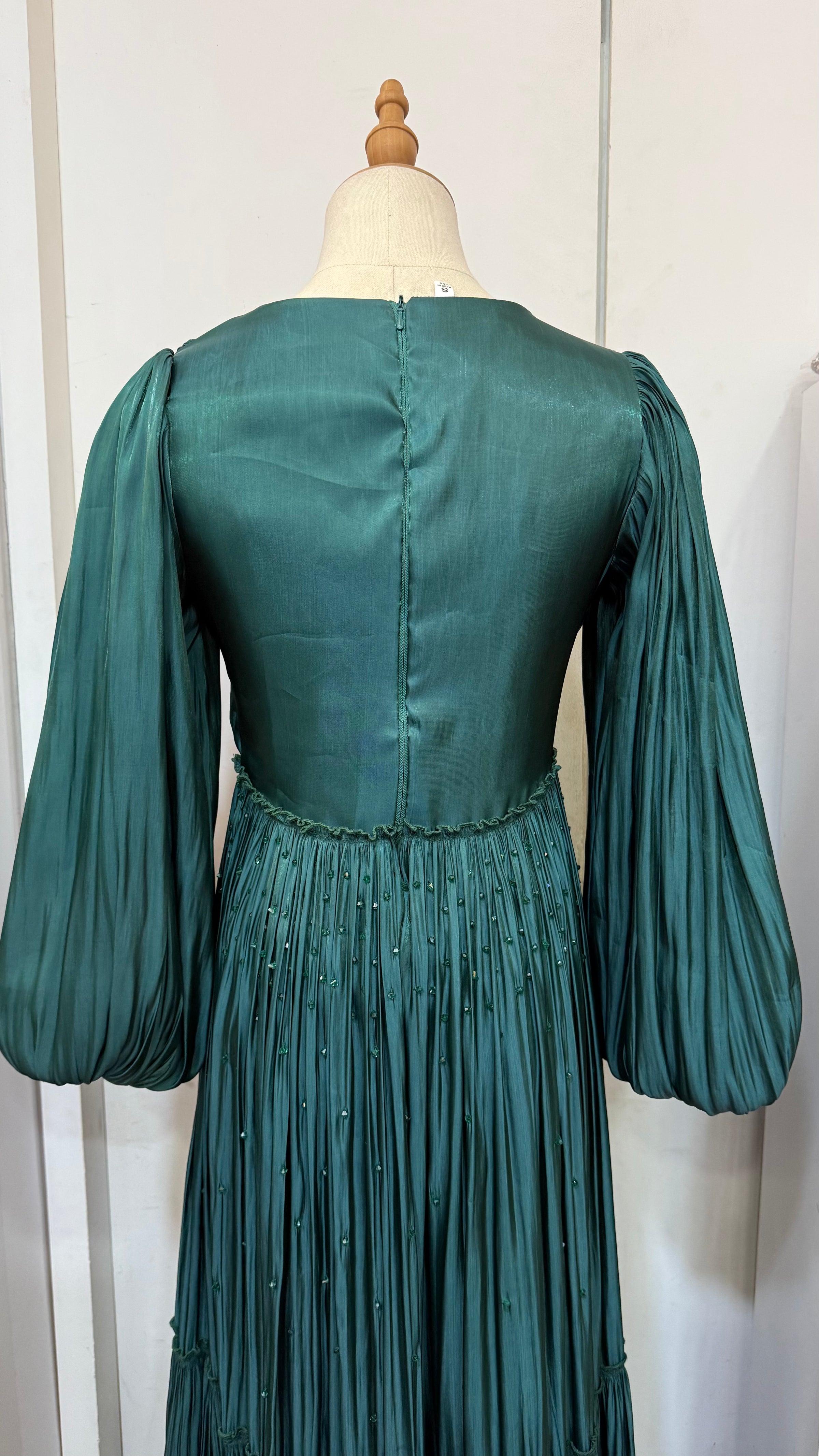 Santorini Dress - Forest Green