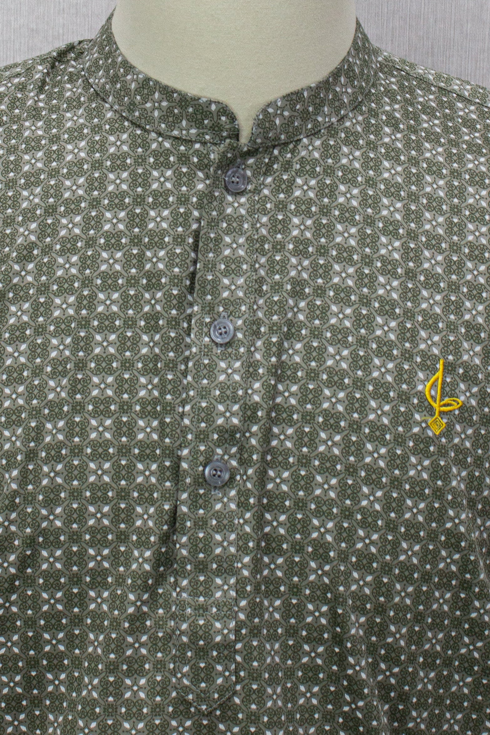 Aslam V2 Kurta, Eclipse - Green