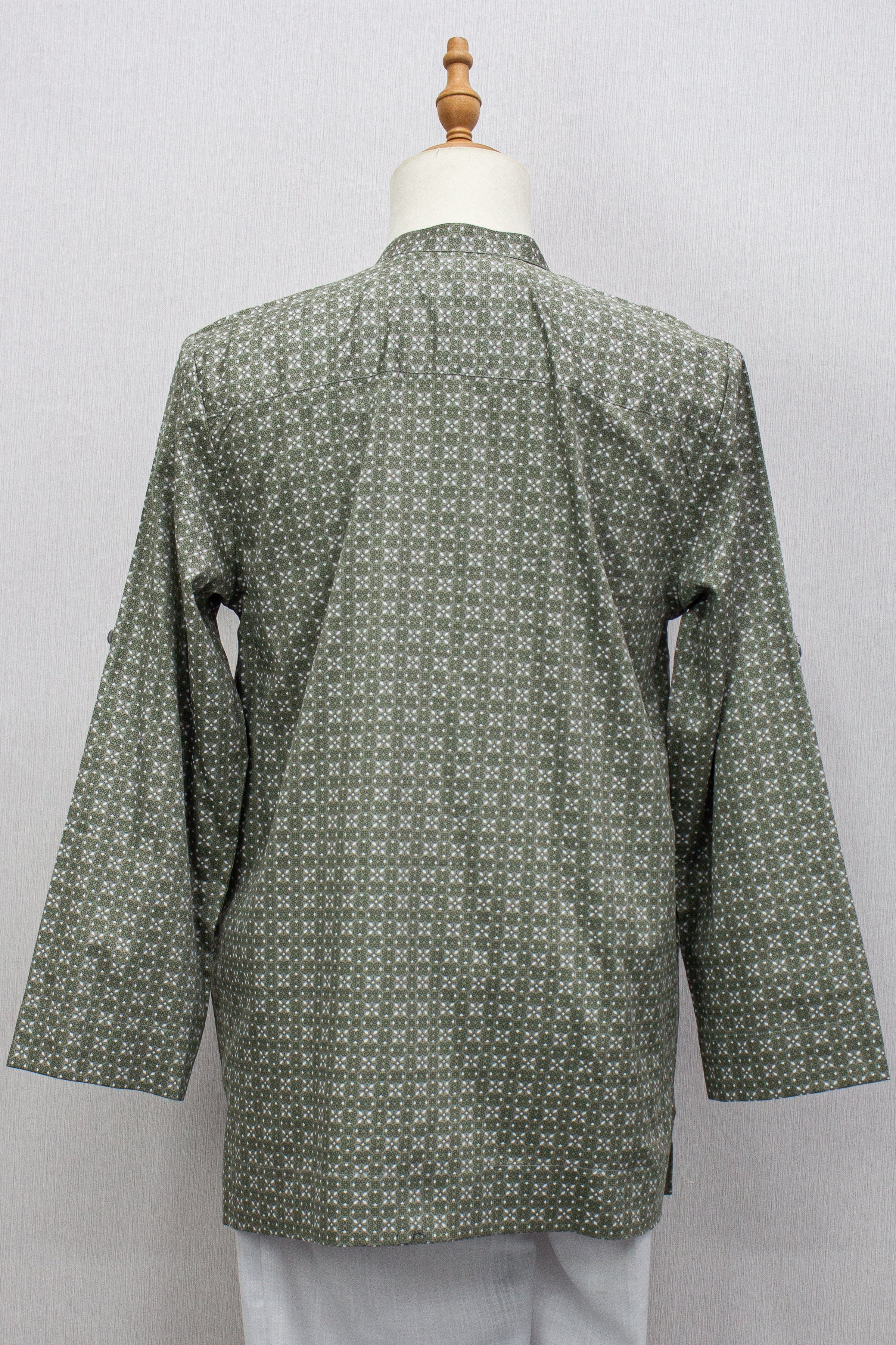 Aslam V2 Kurta, Eclipse - Green
