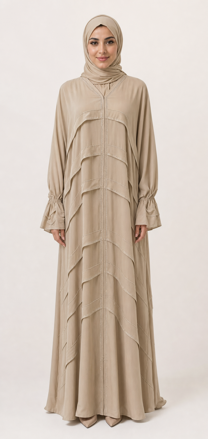 June Frill Abaya