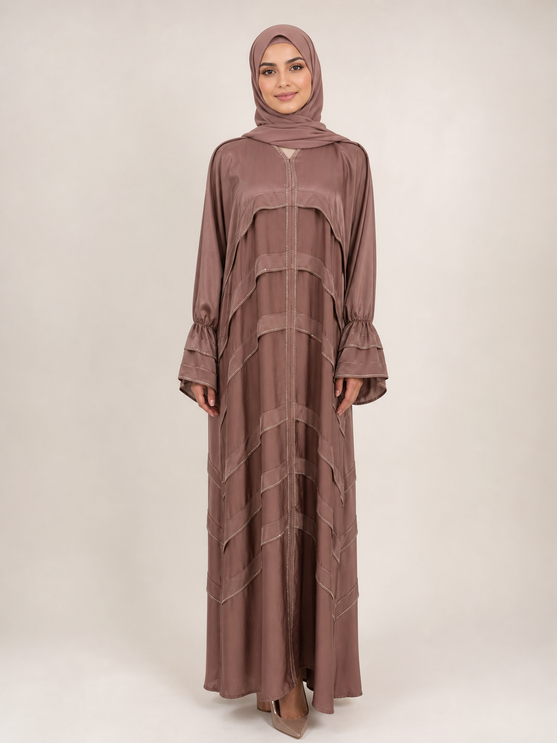 June Frill Abaya