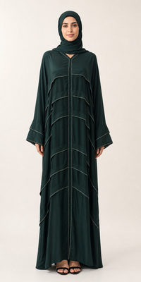 June Frill Abaya