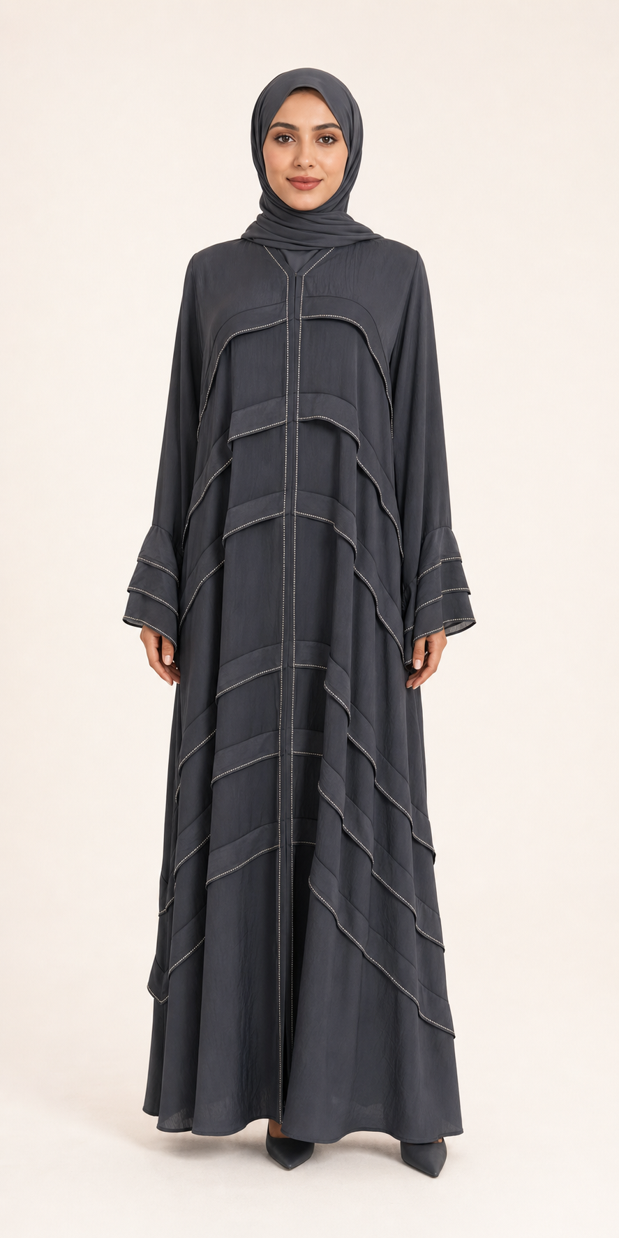 June Frill Abaya