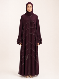 June Frill Abaya
