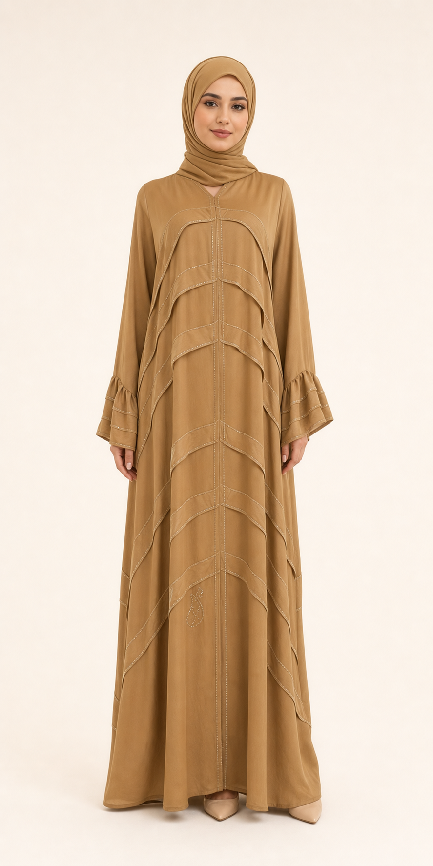 June Frill Abaya