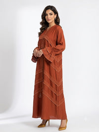 June Frill Abaya
