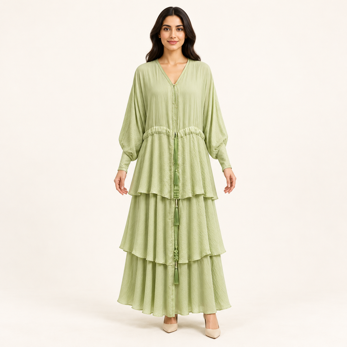 TT12 Design - June Tier Abaya