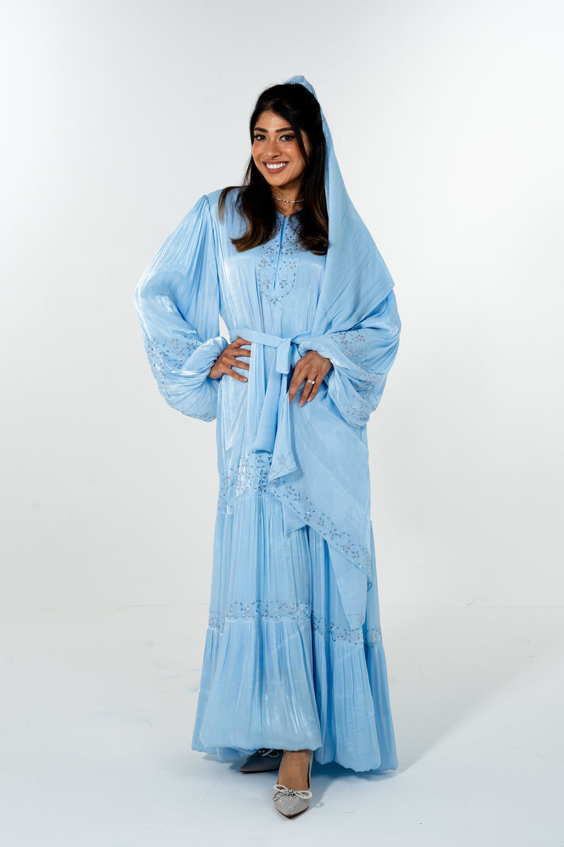 Kaythy Abaya - Baby Blue