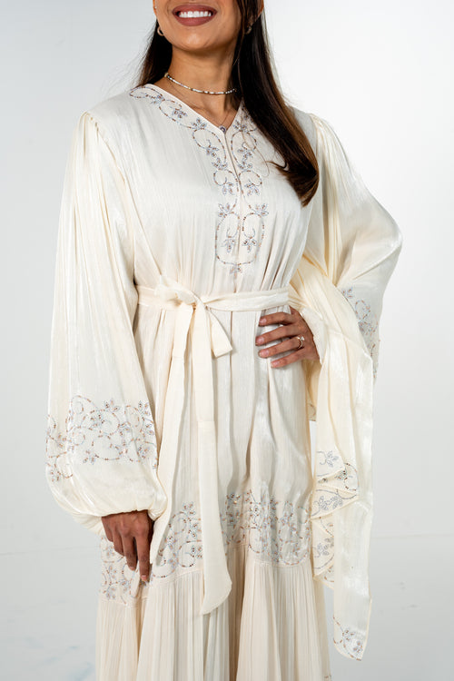 Kaythy Abaya - Cream