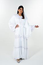 Kaythy Abaya - White