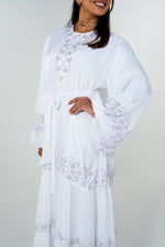 Kaythy Abaya - White