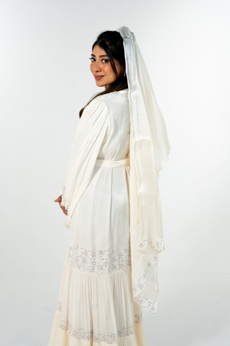 Kaythy Abaya - Cream