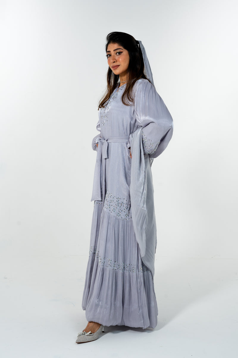 Kaythy Abaya - Grey