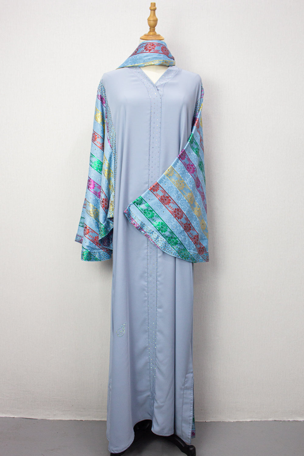 Khaliji Abaya - Baby Blue