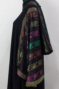 Khaliji Abaya - Black