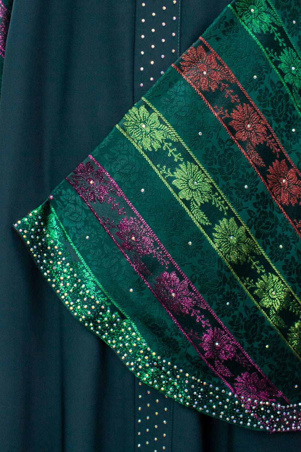 Khaliji Abaya - Emerald