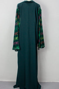 Khaliji Abaya - Emerald