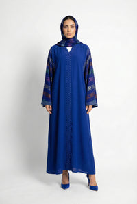 Khaliji Abaya - Royal Blue