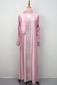 Lexus Abaya, Lilac Pink