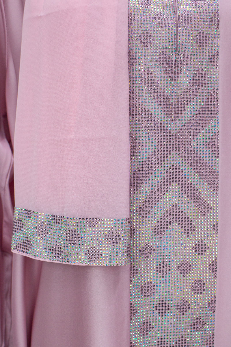 Lexus Abaya, Lilac Pink